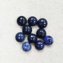 8MM ROUND CABOCHON DUMORTIERITE(10PCS/BAG)